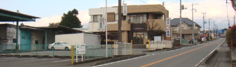 医院入り口付近の写真です。